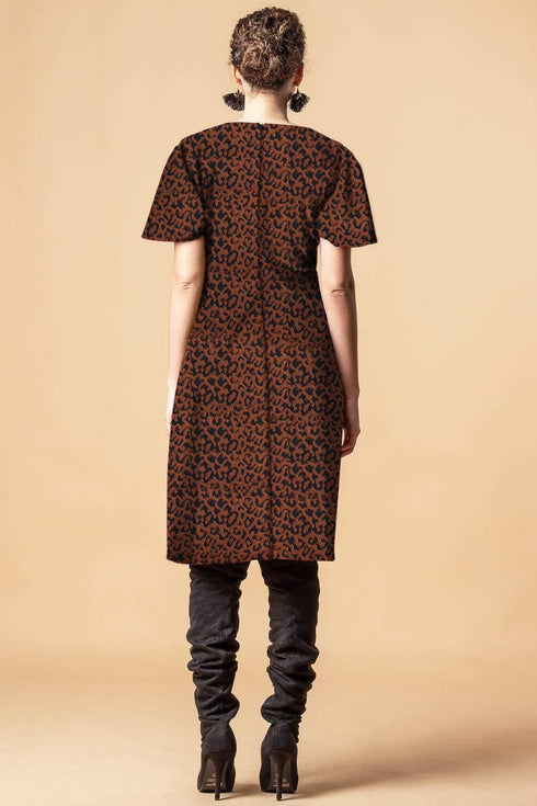 Cameo Dress - Mocha Fierce